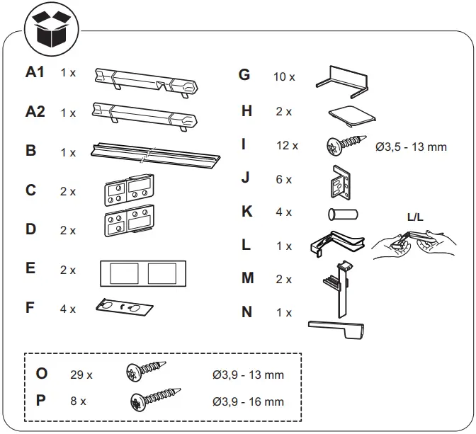 AEG 062022 Built-in Fridge Freezer - Image 19