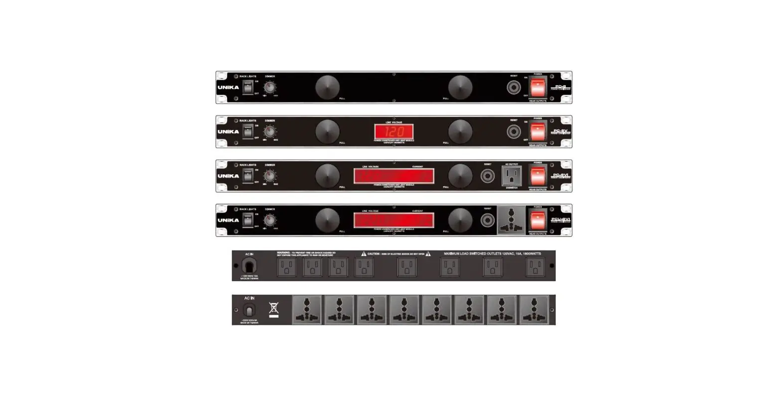 Unika Pcu-9vi Power Conditioner User Manual