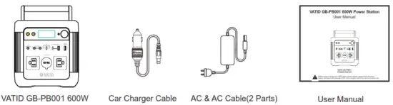 VATID GB PB001 600W Portable Power Station - icon 19