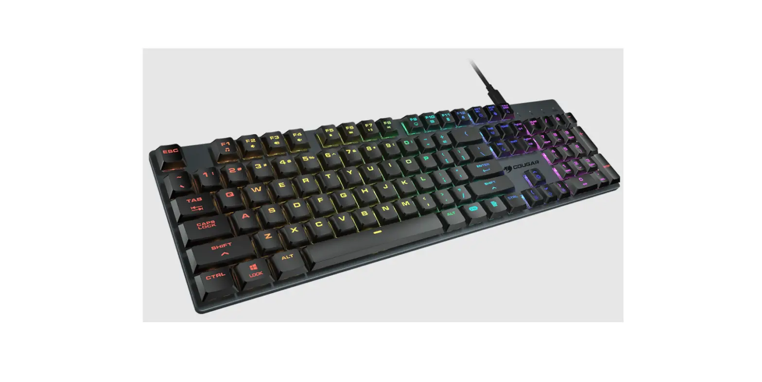 Cougar Luxlim Low Profile Optical-mechanical Gaming Keyboard User Manual