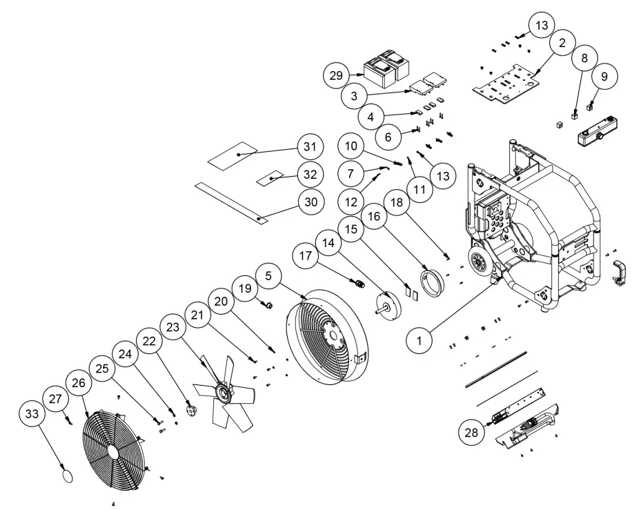 SUPERVAC V16 BD WH Ventilation Fan- fig3