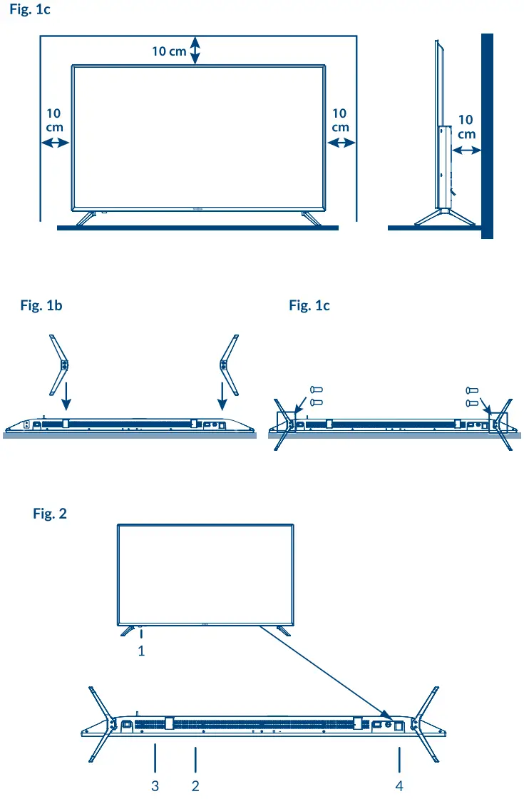 STRONG SRT 43UC4013 43 Inch LED TV with DVB-T2-C-S2 - Fig