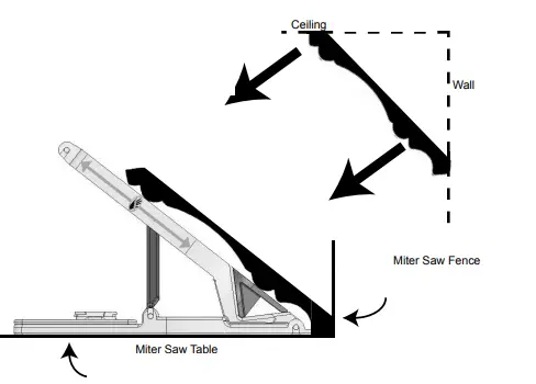 MILESCRAFT 1405 Crown45 Crown Molding Tool-fig12