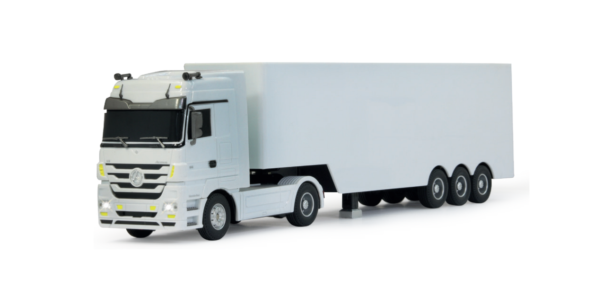 Jamara 403640 White Mercedes-benz Actros Instructions