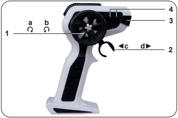 JAMARA 403640 White Mercedes-Benz Actros 1