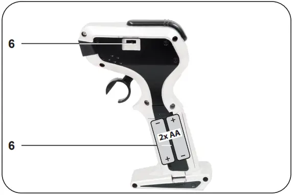 JAMARA 403640 White Mercedes-Benz Actros 2