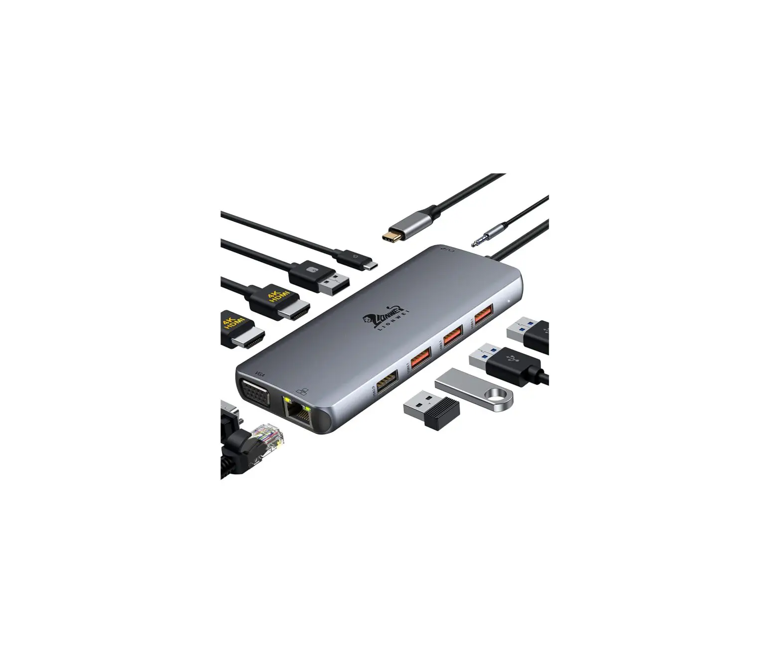 Abiwazy Try 1850 Usb-c Docking Station Dual Monitor Instruction Manual Abiwazy Try 1850 Usb-c Docking Station Dual Monitor Instruction Manual