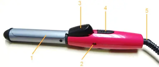 beautyCARE Curling Iron - PARTS