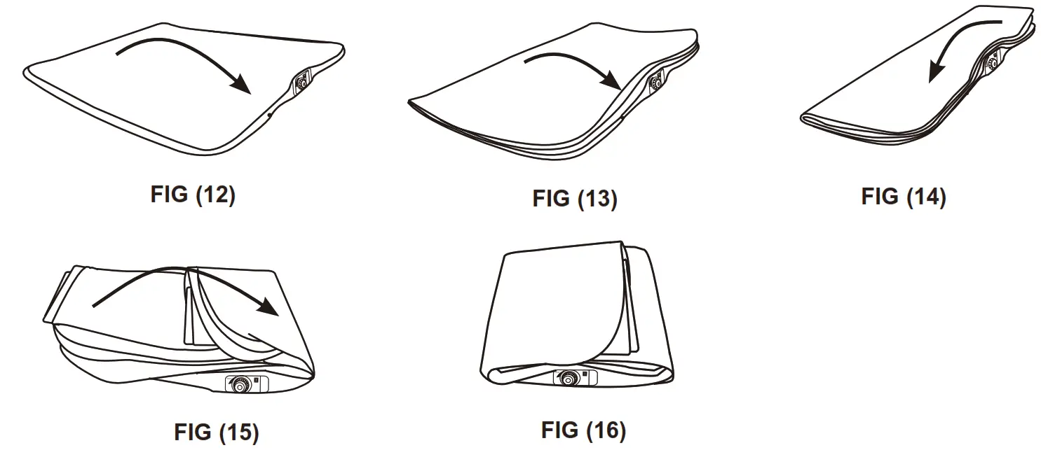 INTEX Built-in Fast-Fill Electric Pump --STORAGE INSTRUCTIONS