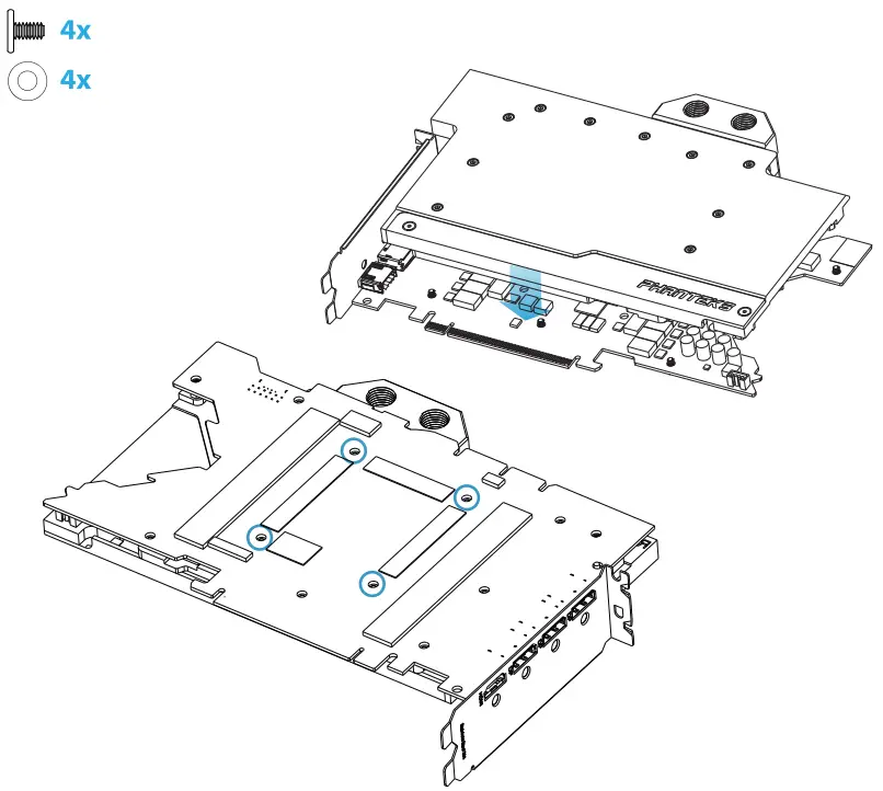 PHANTEKS GLACIER G3090Ti Gigabyte Water Block - fig12