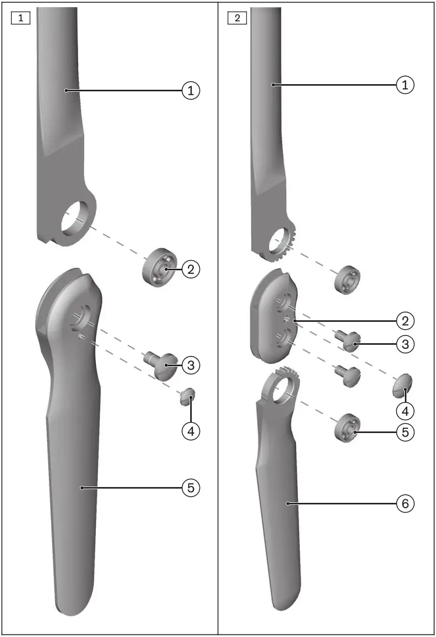 ottobock 7G3 Prosthetic Light Duty Stainless Steel - fig 2