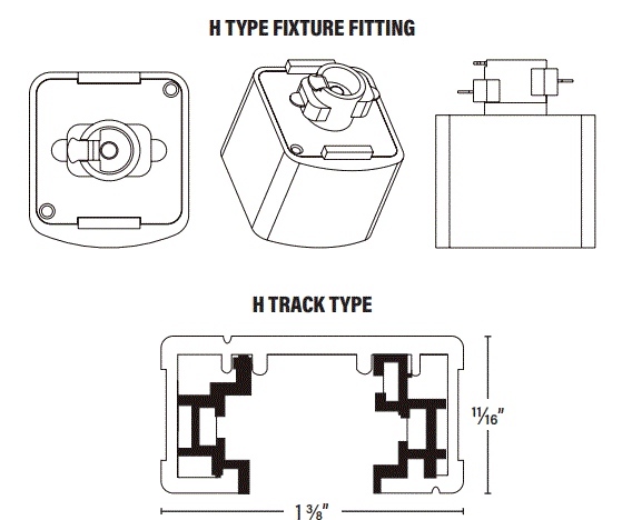 NOVALUX 80830 25W-32W LED Track Light 1