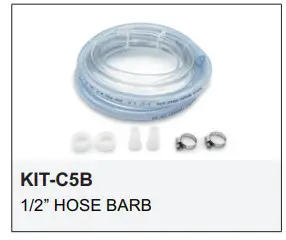 Blue-White MD1 Chem-Feed Multi-Diaphragm Metering Pump - Figure 16