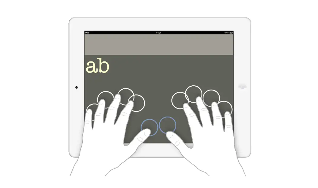 Type Braille Directly On Ipad Using Voiceover Type Braille Directly On Ipad Using Voiceover
