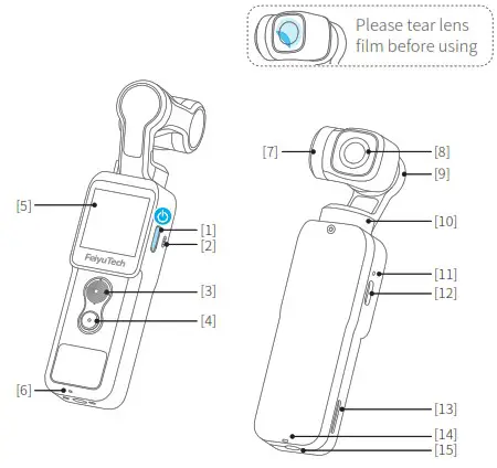FEIYUTECH Pocket 2 3 Axis Compact Stabilized Action - Overview