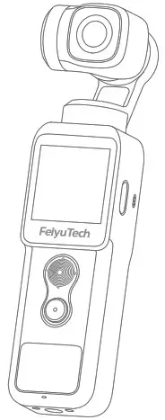 FEIYUTECH Pocket 2 3 Axis Compact Stabilized Action - cover