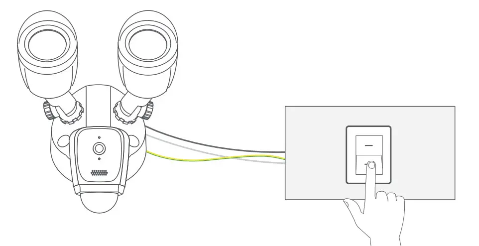 tuya 1080P VOLADOR Security Floodlight Camera - Figure 6