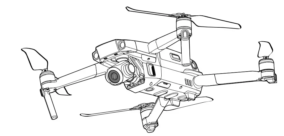 dji Mavic 2 Zoom Drone Quadcopter Camera
