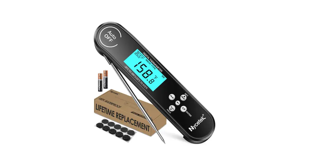 Nycetek Nkus-209a Waterproof Digital Instant Read Thermometer Instruction Manual Nycetek Nkus-209a Waterproof Digital Instant Read Thermometer Instruction Manual