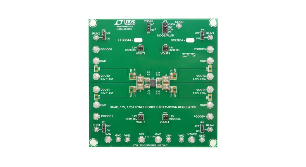 Analog Devices Dc2383a-a Evaluation Board Instruction Manual