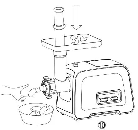 ULTRA Comfy Life AZ-MG090 Meat Grinder -ASSEMBLING 10
