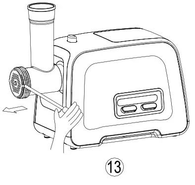 ULTRA Comfy Life AZ-MG090 Meat Grinder -ASSEMBLING 13
