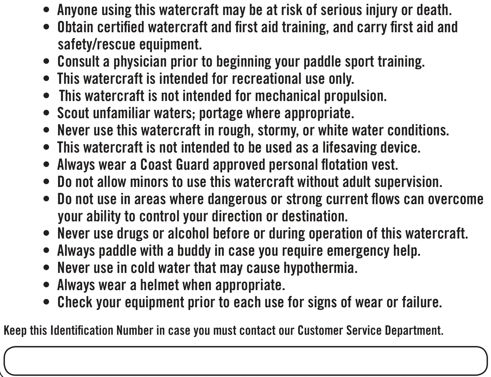 LIFETIME KAYAK - Paddle sports can be physically demanding