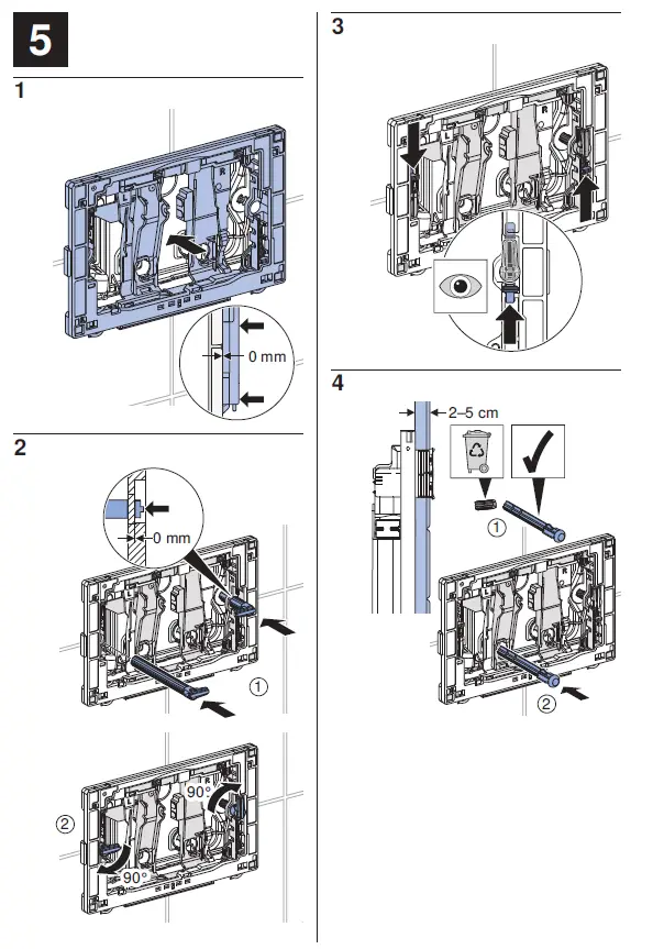 GEBERIT Sigma 12 CM Duofix Element for Wall-Hung FIG (12)