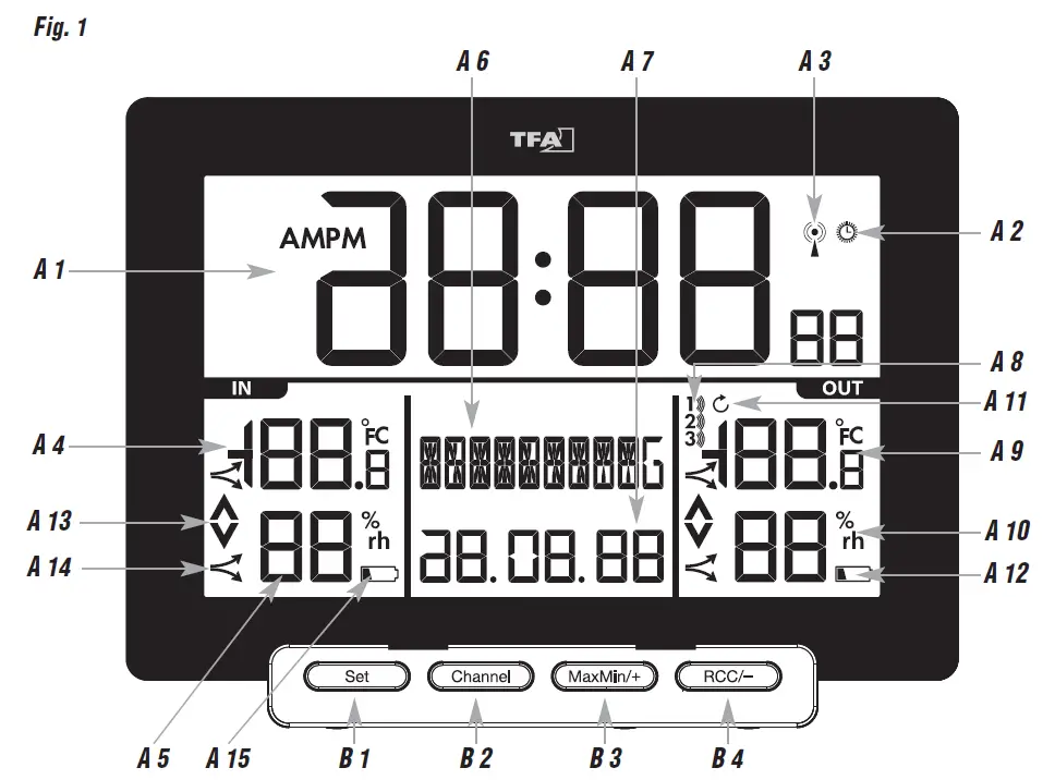 TFA 343732 Wireless Thermo-Hygrometer 1