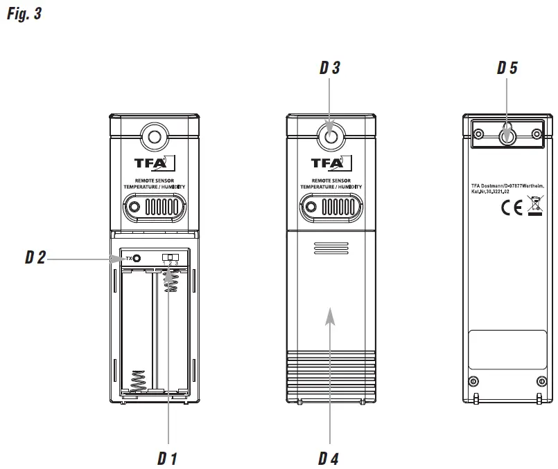 TFA 343732 Wireless Thermo-Hygrometer 3
