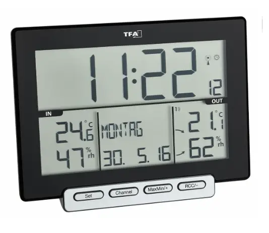 Tfa 343732 Wireless Thermo-hygrometer Instruction Manual