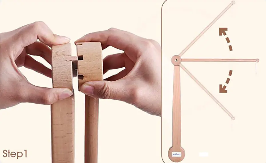 beeloom 1300183 Arm Nursery Mobile - FIG 1