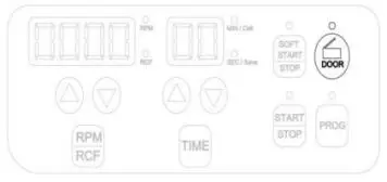 GYROZEN 416 Low-Speed General Centrifuge without Rotor User Manual - Door Release