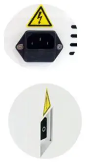 GYROZEN 416 Low-Speed General Centrifuge without Rotor User Manual - Power ON OFF