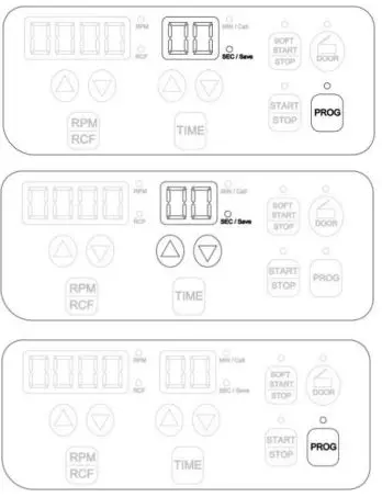 GYROZEN 416 Low-Speed General Centrifuge without Rotor User Manual - Program Save