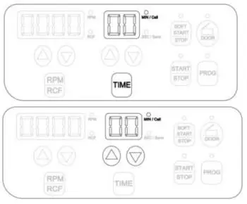 GYROZEN 416 Low-Speed General Centrifuge without Rotor User Manual - Setting the MIN Value