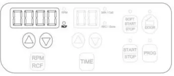 GYROZEN 416 Low-Speed General Centrifuge without Rotor User Manual - Setting the RCF Value