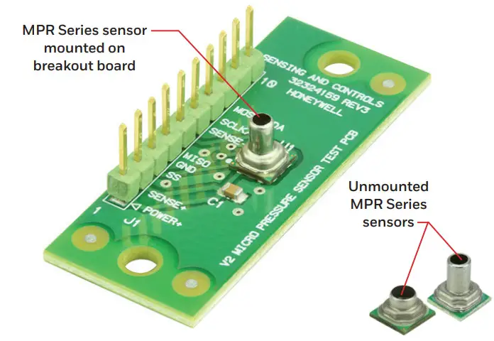 Honeywell MPR, ABP, and TBP Series -Figure 7