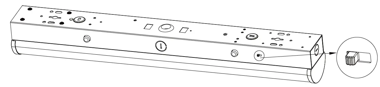 SUPER BRIGHT LEDS LSFD-SW3C40W-H Selectable CCT Linear LED Strip Light 2