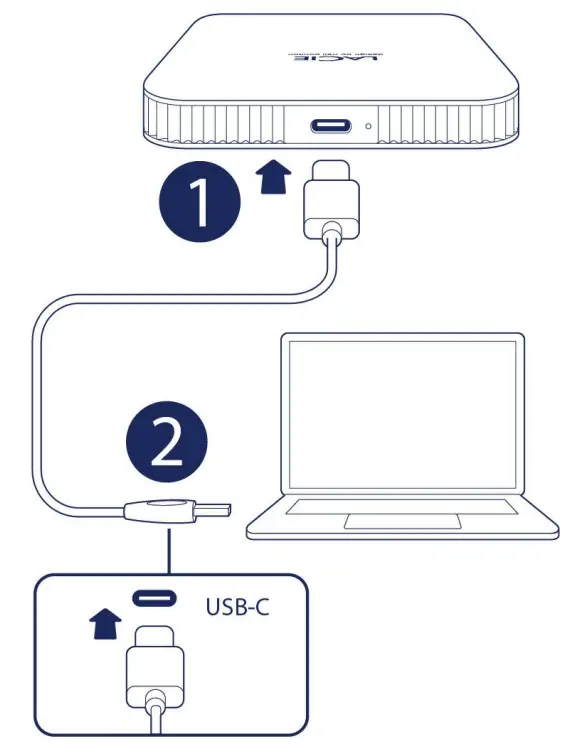 LACIE Mobile Drive and Secure External Storage - Fig 1