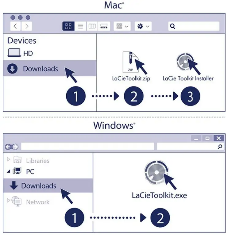 LACIE Mobile Drive and Secure External Storage - Fig 5