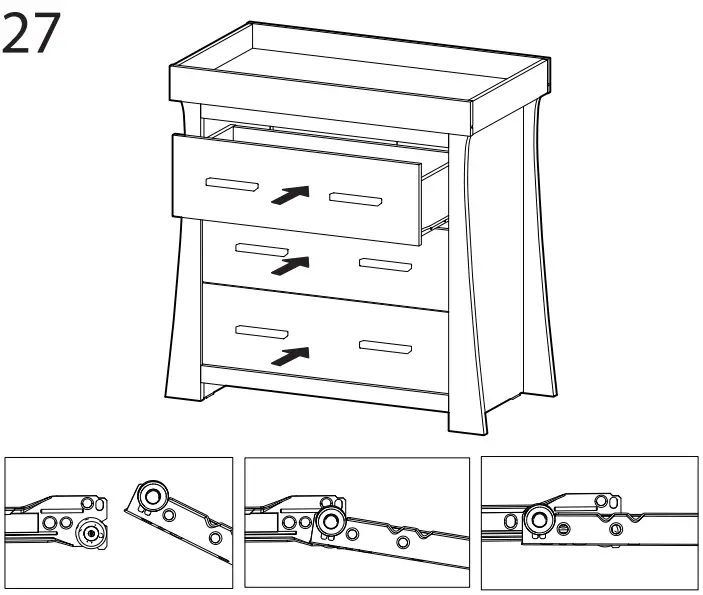 BabyStyler Vancouver Dresser and Baby Changer-fig33