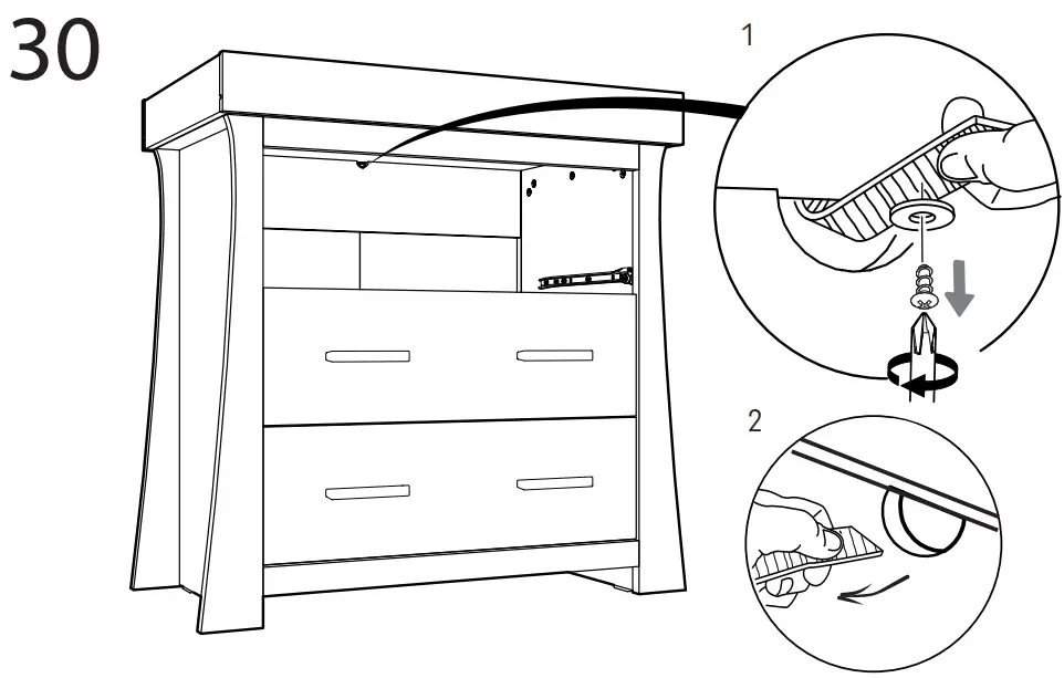 BabyStyler Vancouver Dresser and Baby Changer-fig36