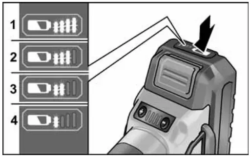 FLEX LBE 125 18 0 EC Cordless Angle Grinder - Figure 2