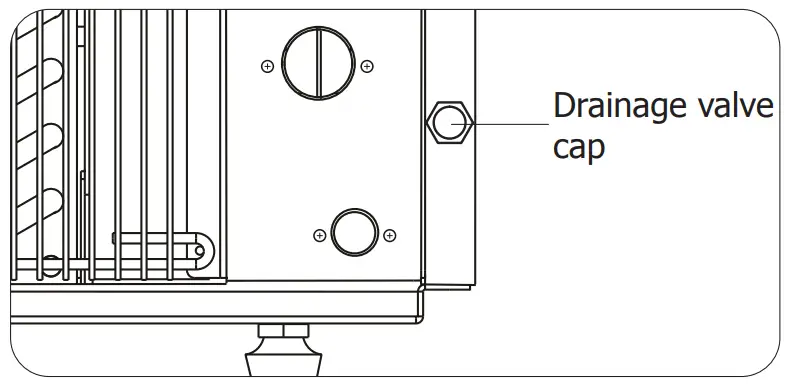 POLAR GK031-A Ice Maker - Drainage valve