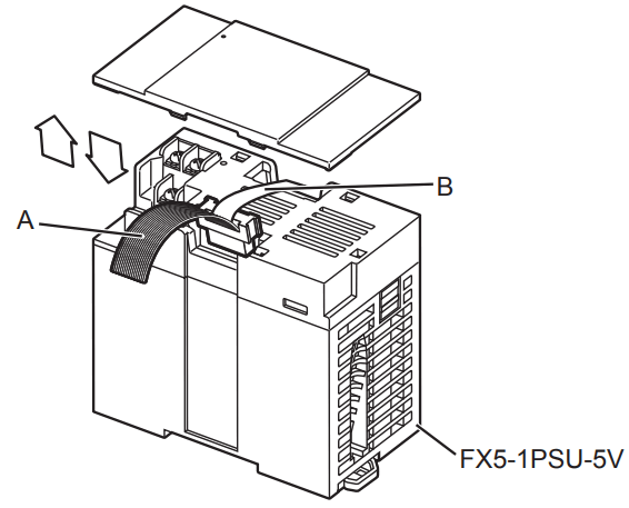 MITSUBISHI ELECTRIC MELSEC iQ F FX5 1PSU 5V Programmable Controller - 4