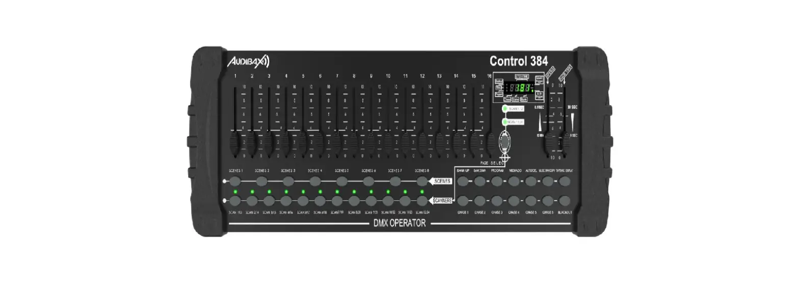 Audibax Control 384 Dmx512 Controller User Manual