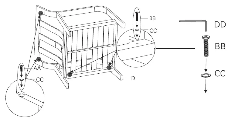 atleisure FRN-310390 Catalina 8PC Cushioned Seating Set fig 10