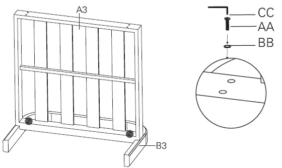 atleisure FRN-310390 Catalina 8PC Cushioned Seating Set fig 14