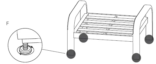 atleisure FRN-310390 Catalina 8PC Cushioned Seating Set fig 16